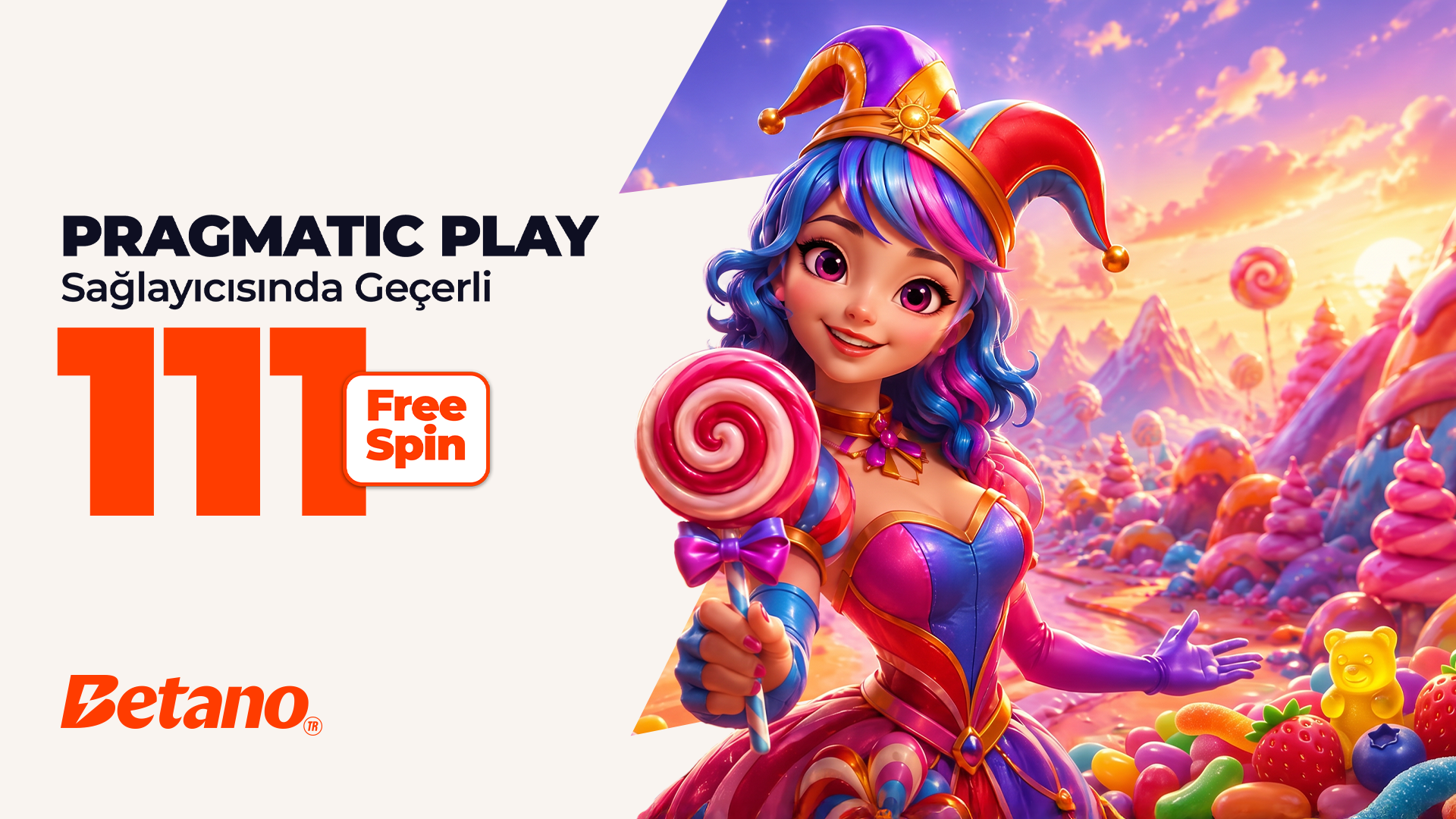Betano — 111 Free Spin, Pragmatic Play